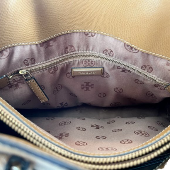Tory Burch Tan Leather Shoulder Purse - Picture 3 of 3